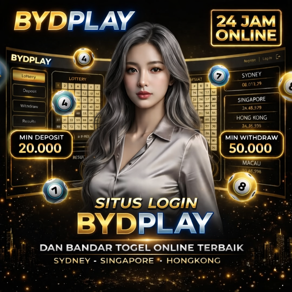 BYDPLAY $ Agen Situs Bandar Toto Togel Online Dan Toto Slot 4D Resmi Terpercaya