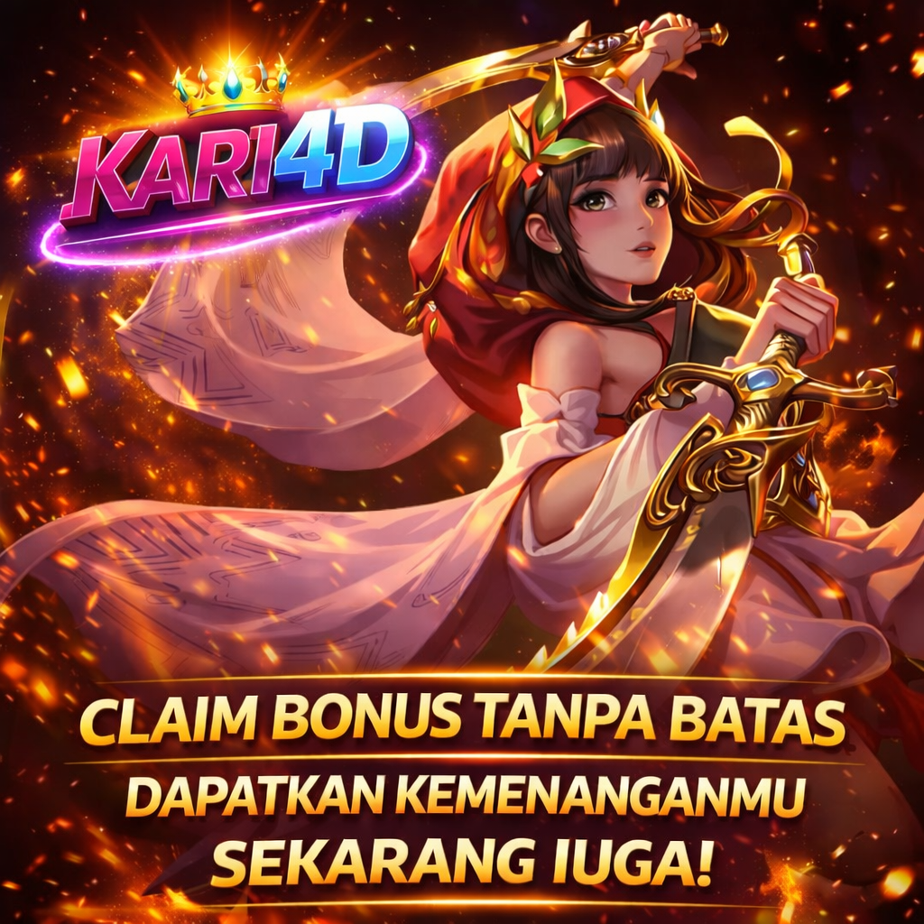 KARI4D - Platform Situs Toto Slot Gacor Hari Ini & Toto Togel 4D Dengan Bonus Tanpa Batas