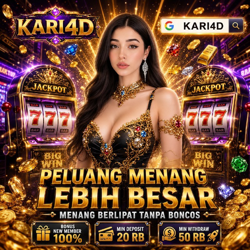 KARI4D | Platform Situs Toto Slot Gacor Hari Ini & Link Toto Togel 4D Dengan Bonus Tanpa Batas